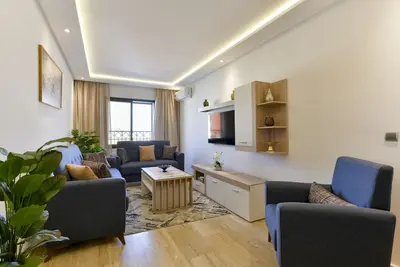 Cozybnb - Appartement Charmant - Centre ville de Rabat
