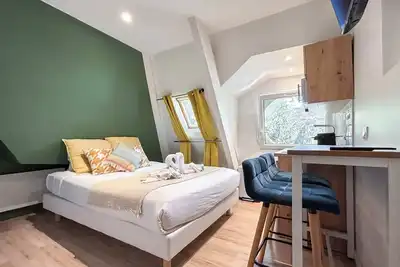 Image de David D Angers 61 - Studio Appartement, Couchages 2
