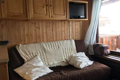 Image de studio cabine prés des pistes