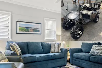 Image de The Saltwater Cottage-Golf Cart & Linens Included
