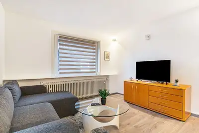 Image de Maison de vacances 'Ferienhaus Burghalde avec sauna', vue sur la montagne, jardin privé et Wi-Fi