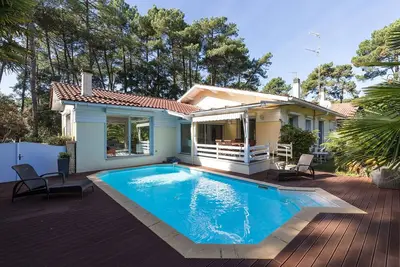 Image de Hossegor villa privée piscine jardin calme