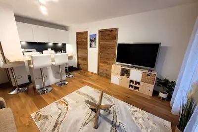 Image de Appartement neuf 32 m² au centre des Gets, pour 4 personnes, proche des commerces et pistes de ski