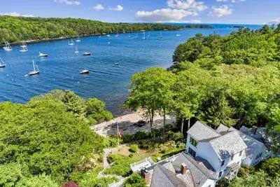 Image de Luxurious Rockport Harbor Oceanfront Home With Private Sandy Beach and Dock