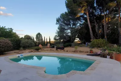 Image de Villa avec piscine 7pers. vue sur collines, hamacs, ping-pong, proche village