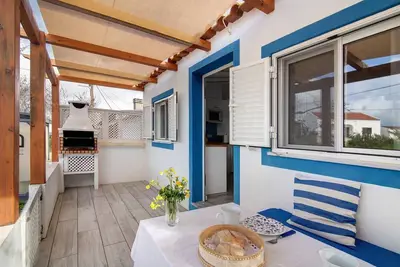 Image de Maison de vacances \"Casa Azul do Cerro\" avec vue sur les montagnes, terrasse privée et Wi-Fi