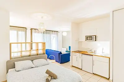 Image de Le petit Kaplan-studio cosy avec terrasse-parking