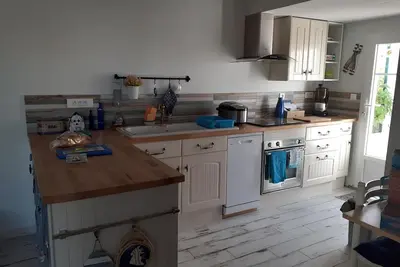 Image de Maison de Plage ou Tout se Fait à Pieds, Venez y Poser vos Valises