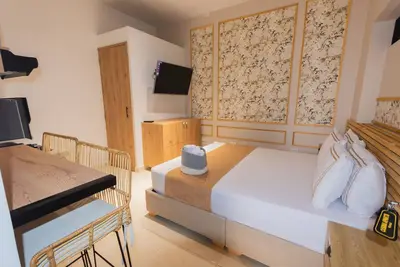 Image de belle chambre double de luxe