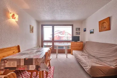 Image de Studio 'Herbouilly' avec vue sur la montagne et balcon