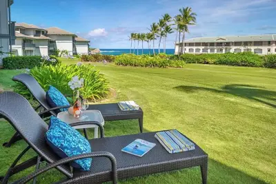 Image de Poipu Sands 312 – Ground Floor, Ocean View, Steps to Shipwreck Beach