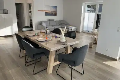 Image de Moin and welcome to the Dangaster Meeresleuchten apartment!