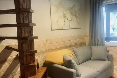 Image de A peaceful escape, a Mini cabin near Sierra ski resort in Lake Tahoe