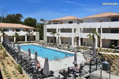 Image de Magnifique appartement, front de mer et vue mer, résidence neuve bord de plage