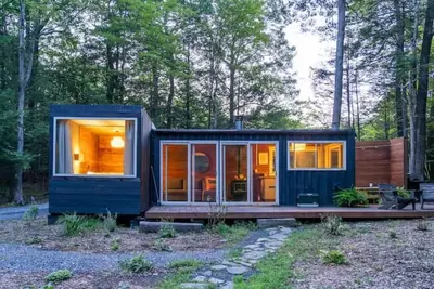 Image de Container Cabin in the Catskills [Forest]