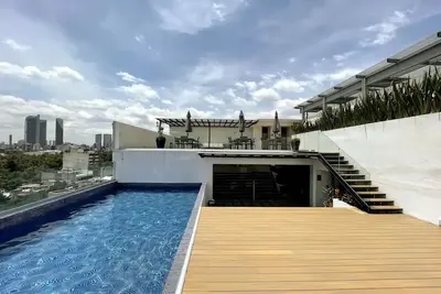 Image de Elegant, quiet new apartment with stunning views in trendy Condesa district