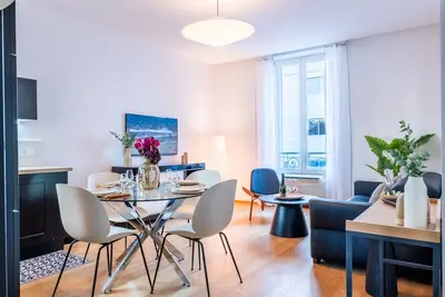 Image de 3p haut-de-gamme à 200m des plages Croisette