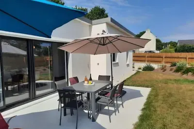 Image de Maison neuve, Pmr, bord de mer vie plain pied Riviera Bretonne