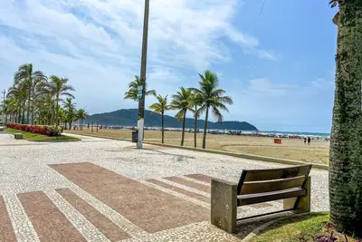 Image de Lindo apto c vista à beira mar em Praia Grande/Sp