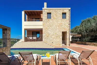 Image de Villa « Margarita's 3 » avec vue sur la mer, Wi-Fi et climatisation