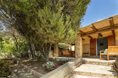 Maison de vacances 'Domu De Maria' avec vue sur la mer, terrasse privée et climatisation