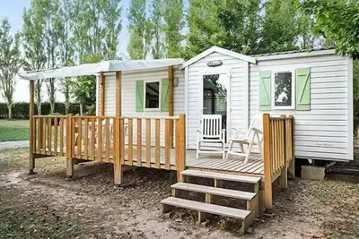 Mobil-home | Classic Xl | 2 Ch. | 4\/6 Pers. | Terrasse surélevée | Tv