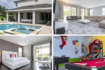 280cw-New Listing- 9 bed\/8 bath-Private Pool&Spa