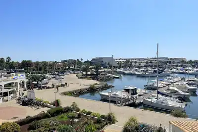 Image de Duplex climatisé avec piscine au Cap d'Agde