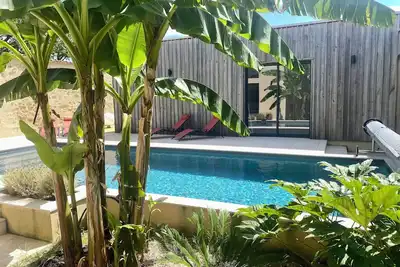 Image de Gite Le Biau classé 5 étoiles, piscine, campagne Gers