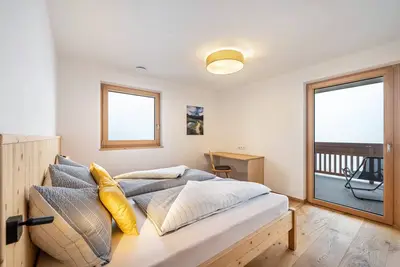 Image de Appartement 'Parliflhof Salten' avec vue sur les montagnes, jardin partagé et Wi-Fi