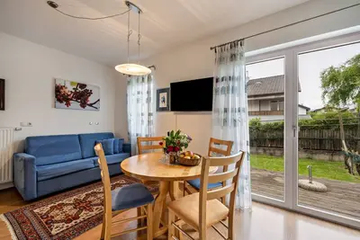 Image de Appartement \"Das Landhaus Apt Chardonnay\" avec vue sur les montagnes, terrasse privée et Wi-Fi