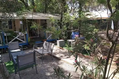 Image de Mobile Home 'Topaze' avec piscine partagée, Wi-Fi et climatisation