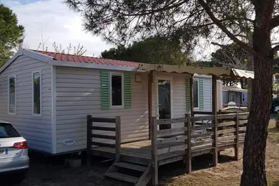 Image de Mobil home 6 personnes au Camping De La Marine ( 4 étoiles) situé au Grau Du Roi