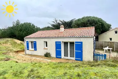 Image de Maison Familiale 6 Pers au Cœur des Dunes à 650m de la Mer, Animaux Admis, 3 Chambres