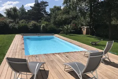 Image de Maison Bretonne Vannes Golfe du Morbihan, piscine chauffée