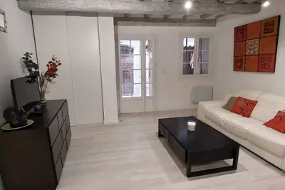 Image de Appartement T3 au cœur de la ville médiévale, entièrement rénové avec goût.