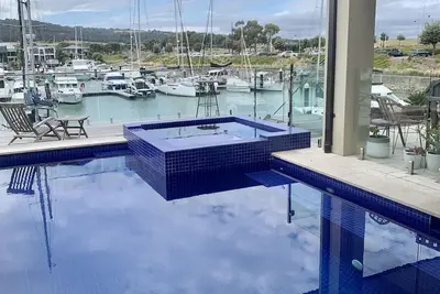 Image de Marina-side Home with Pool and spa for magical Family Holiday. Sleeps 11