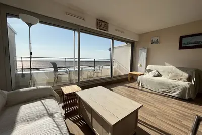 Image de Studio-cabine en front de mer au dernière étage d'une belle résidence