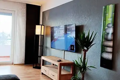 Image de Appartement 'Abendsonne Obergeschoss Mit Balkon' avec balcon et Wi-Fi