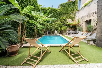Image de Flora - Maison de maître - patio et piscine privée