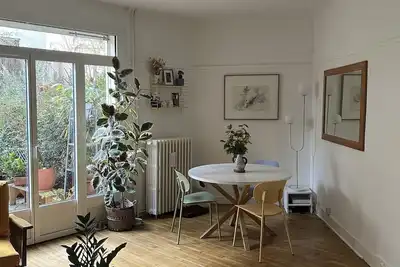 Image de Maison parisienne avec jardin à deux pas du Père Lachaise.