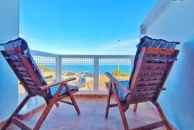 Image de Apartment Sol Vinaròs con A/A Wi-Fi a primera línea y vistas al mar.
