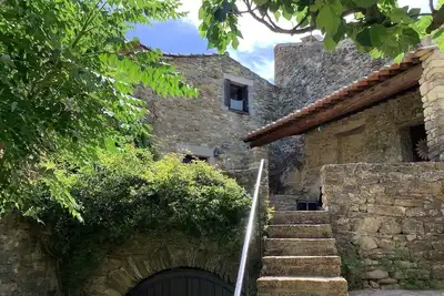 Image de Maison d‘ami avec piscine et une vue dégagée