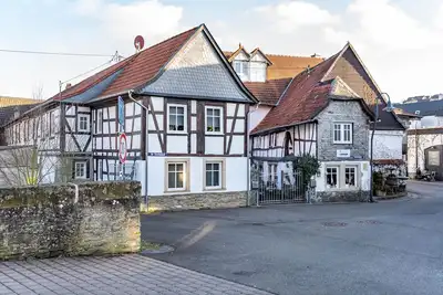 Image de Maison de vacances \"Gästehaus Vis À Vis\" avec vue sur la montagne, jardin partagé et Wi-Fi