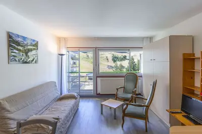Image de Studio confortable 6 pers. au pied des pistes, Gourette
