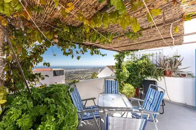 Image de Maison de vacances 'Roof Terrace Mijas' avec terrasse privée, balcon et Wi-Fi