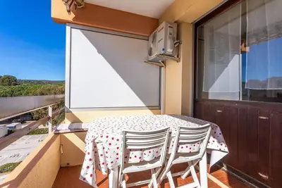 Image de Studio 'Résidence Athena Vue Mer' avec terrasse privée et climatisation