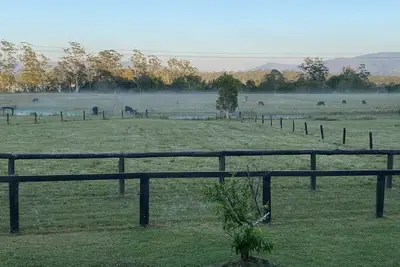 Image de Escape on 50 acres on the Buladelah river. Accommodation for upto 10 people.