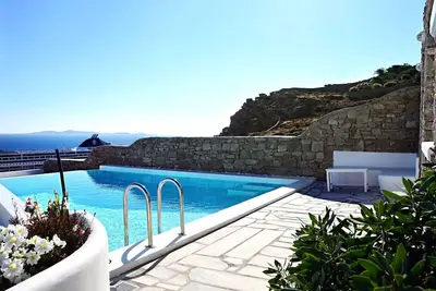 My rental Homes - The Pool Rose Villa with private pool sea view