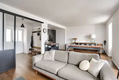 Image de Vue exceptionnelle - Accès privé front de mer